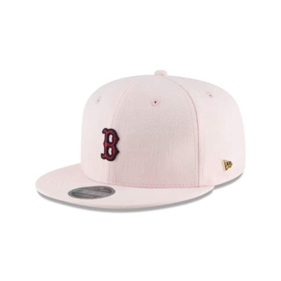 Boston Red Sox Gorra | New Era MLB Micro Stitch 9fifty Snapback Cap Mexico - Rosas